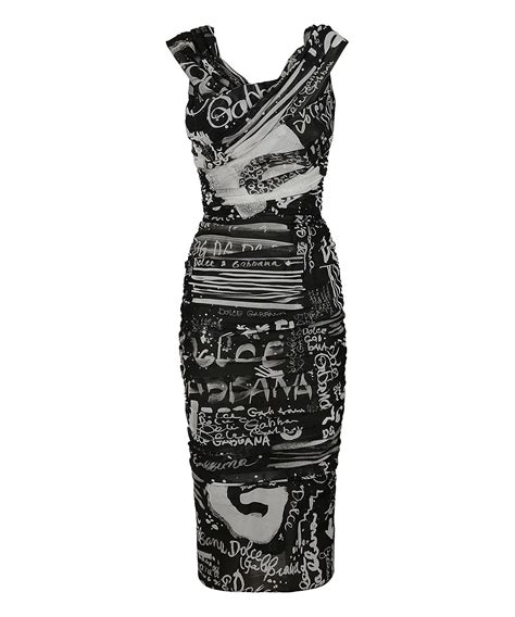 dolce gabbana graffiti|dolce gabbana graffiti midi dress.